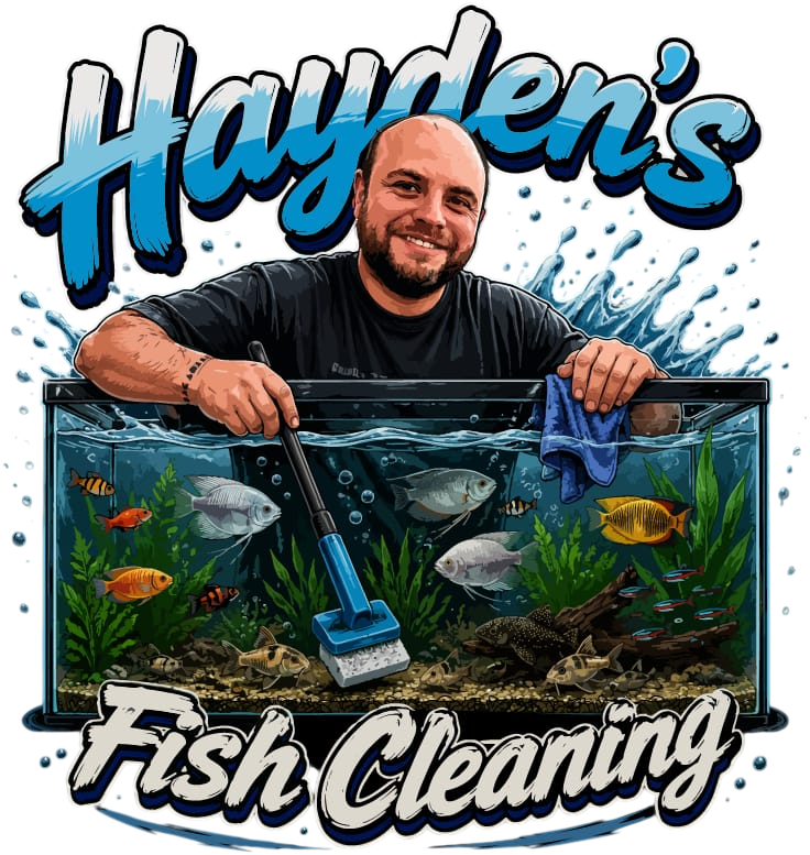 Fish cleaning artwork